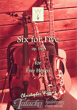 Six for Five op. 148 (Five Horns - set)